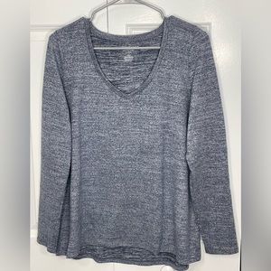 American Eagle Plush V Neck Long Sleeve